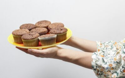 Gluten-free, Low-Carb Pumpkin Cheesecake Muffins